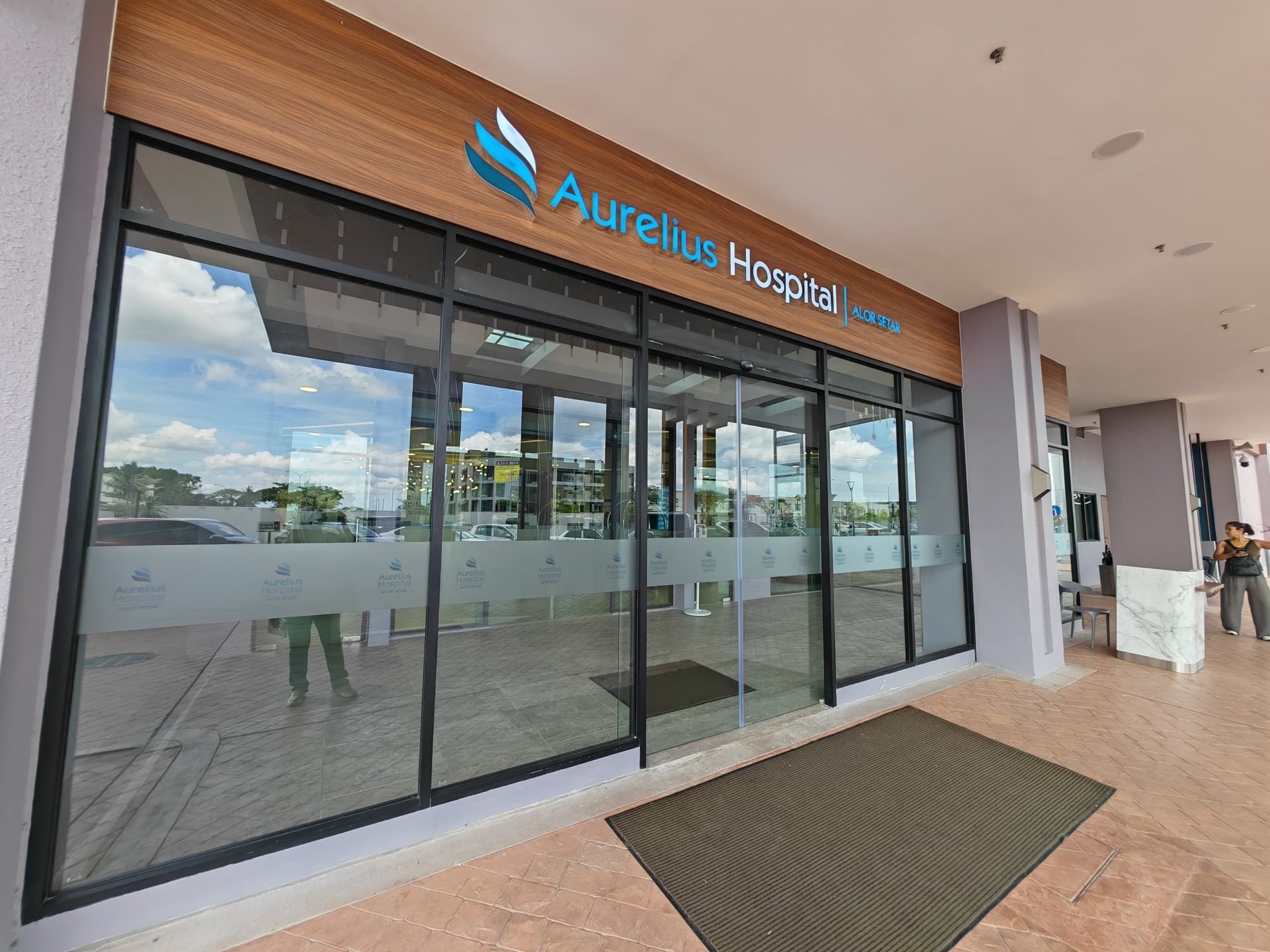 Aurelius Alor Setar Entrance